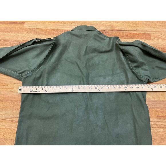 U.S Army Uniform Men's Green Shirt 67th Battlefield Surveillance Brigade Slayden - Picture 10 of 10